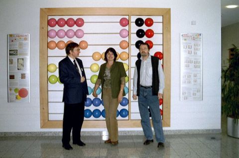 Herr Dr. Siegfried Lehrl, Frau Ziegler und Herr Peter Sturm (von links)